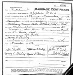 Maxine Weaver married William Travis Nalls 11 November 1943.